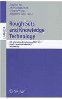 Rough Set and Knowledge Technology