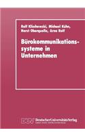 Bürokommunikationssysteme in Unternehmen