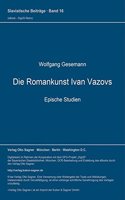 Die Romankunst Ivan Vazovs