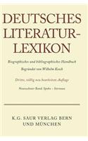 Deutsches Literatur-Lexikon, Band 19, Spohn - Sternaux