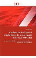Analyse Du Traitement M?diatique de la Naissance Des Deux Intifadas