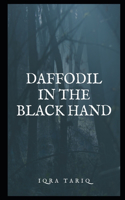 Daffodil in the black hand