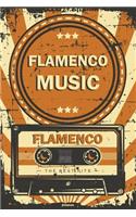 Flamenco Music Notebook