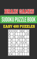 Brain Games Sudoku Puzzle Book Easy 400 Puzzles