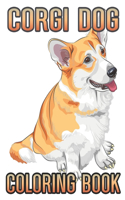 Corgi dog coloring book