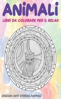 Libri da colorare per il relax - Disegni Anti stress Animali - Animali