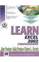 Learn Excel 2002 Comprehensive