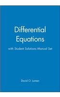 Differential Equations, Textbook and Student Solutions Manual