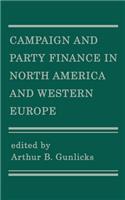 Campaign and Party Finance in North America and Western Europe