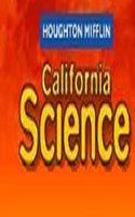 Houghton Mifflin Science Spanish California: Bk 6pk Ch Su Ch3 Level 1