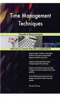Time Management Techniques Standard Requirements