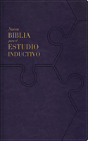 Nbla, Nueva Biblia Para El Estudio Inductivo, Leathersoft, Interior a DOS Colores, Morado, Comfort Print