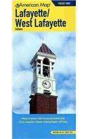 Lafayette/West Lafayette Pocket Map