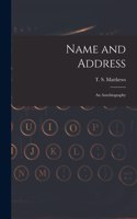Name and Address