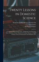 Twenty Lessons in Domestic Science