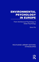 Environmental Psychology in Europe