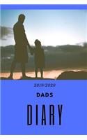 Dads Diary: Weekly Planner, July1st 2019 - 31st December 2020, 79 Pages, Hardy Matte Cover Finish.