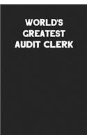 World's Greatest Audit Clerk