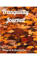 Tranquility Journal