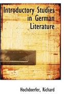 Introductory Studies in German Literature