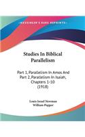 Studies In Biblical Parallelism