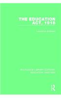 The Education Act, 1918