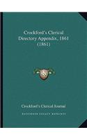 Crockford's Clerical Directory Appendix, 1861 (1861)