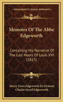 Memoirs Of The Abbe Edgeworth