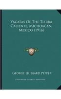 Yacatas Of The Tierra Caliente, Michoacan, Mexico (1916)