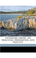 Extempore Prayer