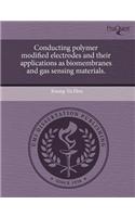 Conducting Polymer Modified Electrodes and Their Applications as Biomembranes and Gas Sensing Materials