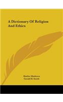 Dictionary Of Religion And Ethics