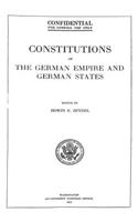 Constitutions of the German Empire and German States