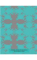 Cornell Notes Art Notebook 160 Numbered Pages