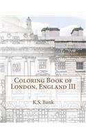 Coloring Book of London, England III