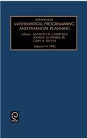 Advances in Mathematical Programming and financial planning
