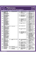 ICD-10-CM 2013 Express Reference Mapping Card: Pulmonary