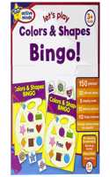 Active Minds Colors and Shapes Bingo