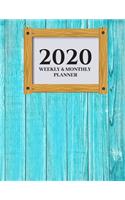 2020 Weekly & Monthly Planner