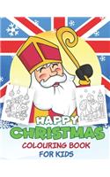 Happy Christmas Colouring Book For Kids