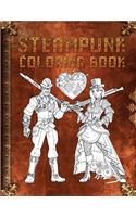 Steampunk Coloring Book