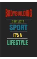Bodybuilding Is Not Just A Sport It's A Lifesytle