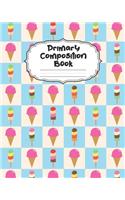 Ice Cream Primary Composition Book