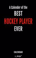 Calendar for Hockey Players / Hockey Player