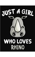 Just a Girl Who Loves Rhino