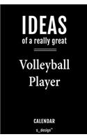 Calendar for Volleyball Players / Volleyball Player