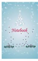 Christmas Notebook: Ruled Notebook Lined School Journal - 120 Pages - 6 x 9" - Turquoise (Composition Books) - Christmas gift