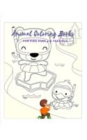 Animal Coloring Books For Kids Ages 4-8 Year Old