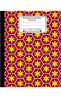 Hexagonal Graph Paper Notebook. 8 X 10. 120 Pages. 0.5 Hexagons