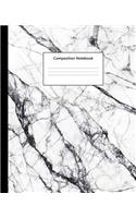 Composition Notebook: Luxury White Marble College Ruled Blank Lined Cute Notebooks for Girls Women Teens Kids School Writing Notes Journal (7.5 X 9.25 In)